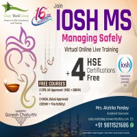 Green World’s festival offers on IOSH MS Course!